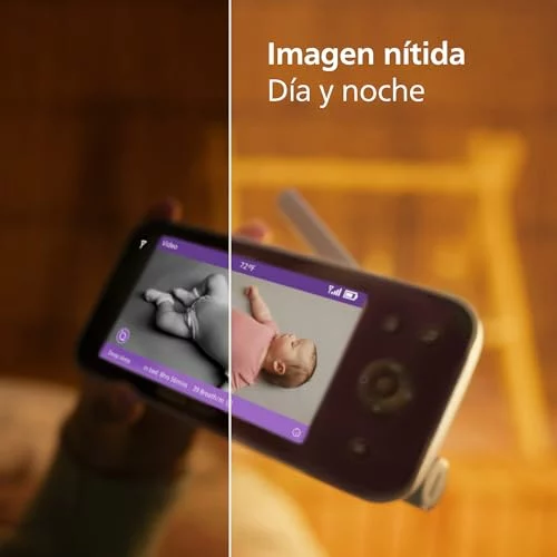 Philips Avent vigilabebés premium con cámara HD y app SCD974