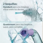 Philips Sonicare Power Flosser 3000 Cordless Irrigador oral, HX3826/33, Negro