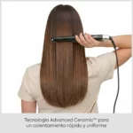 Plancha de pelo BaByliss Midnight Shine ST590E de titanio y cerámica