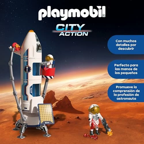 PLAYMOBIL Space cohete de investigación a Marte
