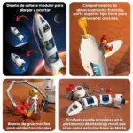 PLAYMOBIL Space cohete de investigación a Marte