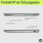 Portátil HP 15-fc0241ns de 15,6" FHD con Ryzen 5 y 1 TB SSD 5-7520U 1TB