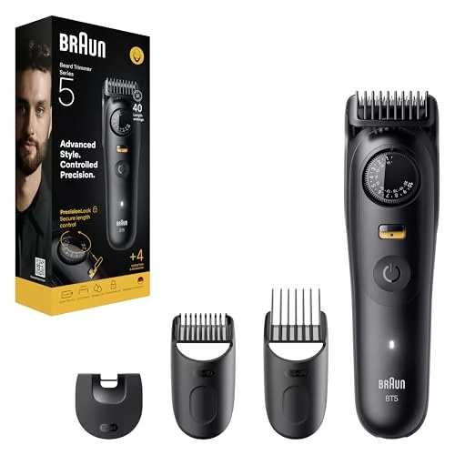 Recortadora Braun Series 5 cortabarbas BT5520 con 4 herramientas 3×2