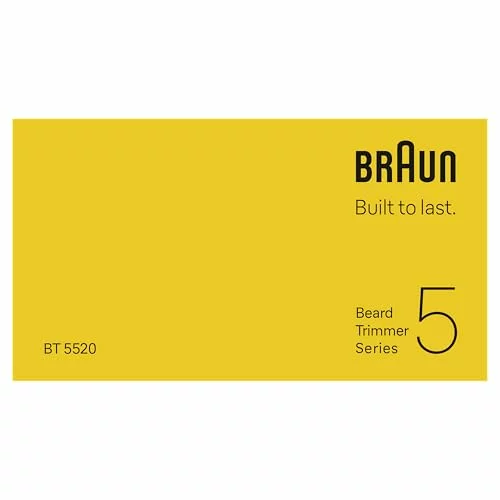 Recortadora Braun Series 5 cortabarbas BT5520 con 4 herramientas 3×2