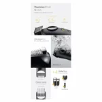 Recortadora Braun Series 5 cortabarbas BT5520 con 4 herramientas 3x2