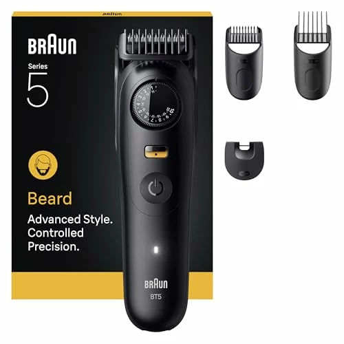 Recortadora Braun Series 5 cortabarbas BT5520 con 4 herramientas 3×2