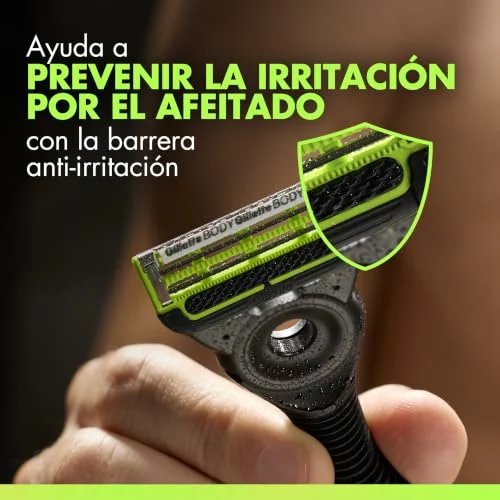 Recortadora Kit corporal Gillette Labs i5 Body + Intimate