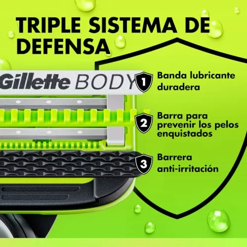 Recortadora Kit corporal Gillette Labs i5 Body + Intimate