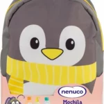 Nenuco Pack Bebé Mochila de Paseo Pingüino, con Gama Completa, Colonia, Jabón, Champú, 3x200ml