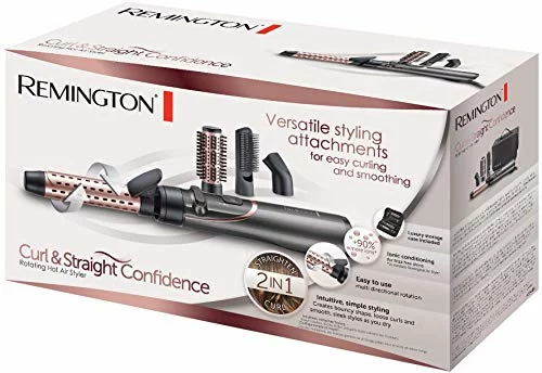 Remington cepillo giratorio de aire caliente 3 en 1 AS8606