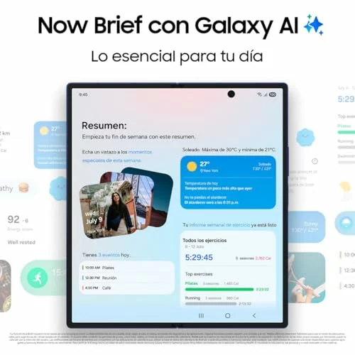 Samsung Galaxy Z Fold7 256GB plegable con 12 GB de RAM 200MP 12GB