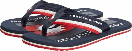 Sandalias de playa Tommy Hilfiger Hifiger FM0FM05903 azules para hombre