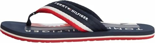 Sandalias de playa Tommy Hilfiger Hifiger FM0FM05903 azules para hombre