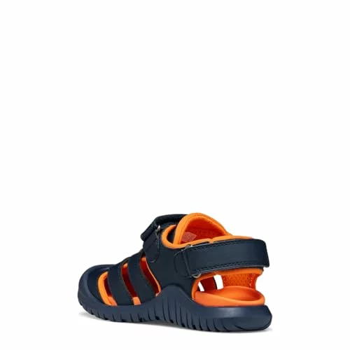 Sandalias Geox J S. FUSBETTO PRO BO azul marino/naranja, talla 38 EU
