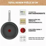 Sartén Tefal Renew On de 20 cm cerámica