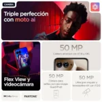 Smartphone Motorola Razr 60 Ultra 5G 32GB/512GB madera 16GB 50MP