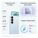 Smartphone Samsung Galaxy S26 256 GB blanco con Galaxy AI 256GB 50MP