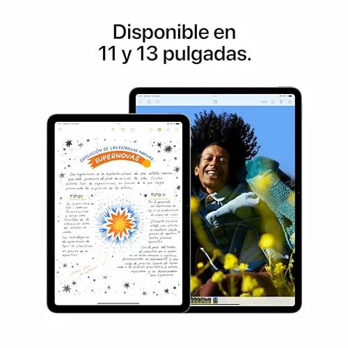 Tablet Apple iPad Air 13 pulgadas M2, 512 GB, Wi‑Fi 6E y 5G eSIM