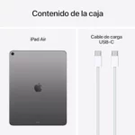 Tablet Apple iPad Air 13 pulgadas M2, 512 GB, Wi‑Fi 6E y 5G eSIM