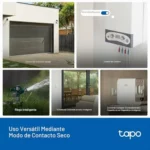 Tapo Interrupteur Volet Roulant Connecté Matter, Contacts Secs 10A S110E