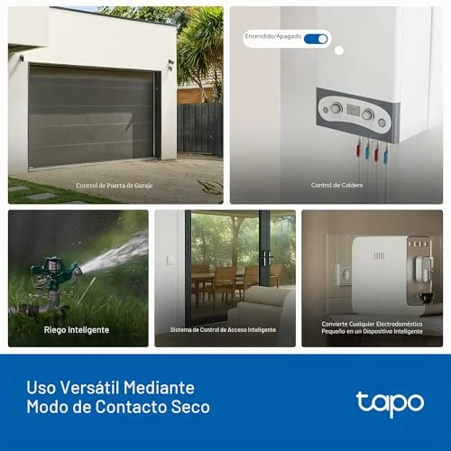Tapo Interrupteur Volet Roulant Connecté Matter, Contacts Secs 10A S110E