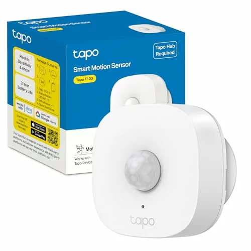 Tapo TP-Link T100 detector de movimiento WiFi con hub
