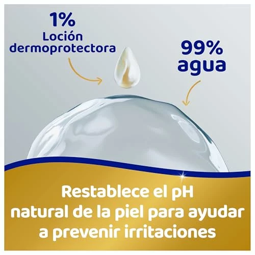 Toallitas Dodot Pure Aqua Touch para bebé, pack 20 x 60
