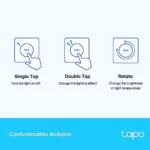 TP-Link Tapo S200D regulador de intensidad WiFi inteligente