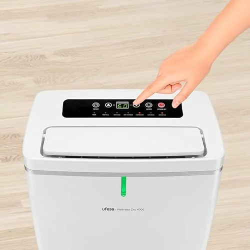 Ufesa Wellness Dry 4000 deshumidificador 16L/24h con sensor de humedad 43DB
