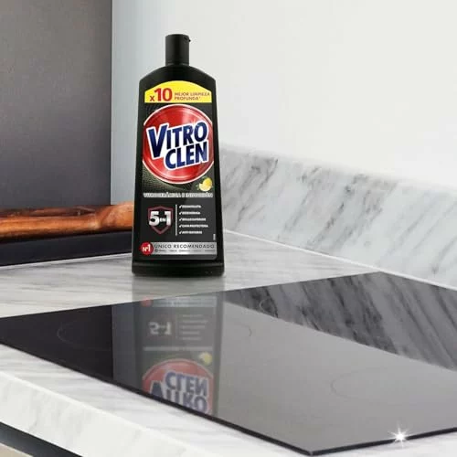 Vitroclen crema limpiadora para vitrocerámica e inducción 450 ml 3×2 (Ahorros Llévate 3 por el precio de 2)