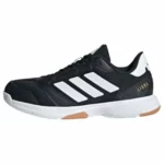 Zapatillas adidas Ligra 8 Indoor para hombre, negras y blancas