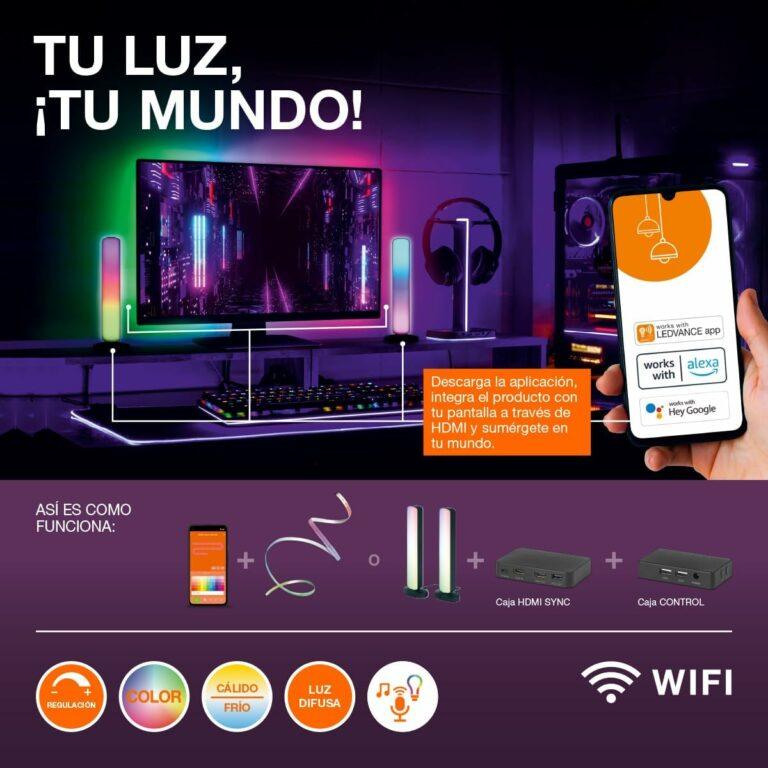 LEDVANCE HDMI Synch LED Strips Tira de luz inteligente LED RGB Smart+ WiFi