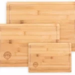 9Juego de 3 tablas de cortar MasterChef de bambú 38CMX27 5CM
