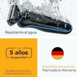 Afeitadora eléctrica Braun Series 5 52-B1200SI azul