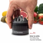 Afilador de cuchillos 3 Claveles con ventosa y 3 fases