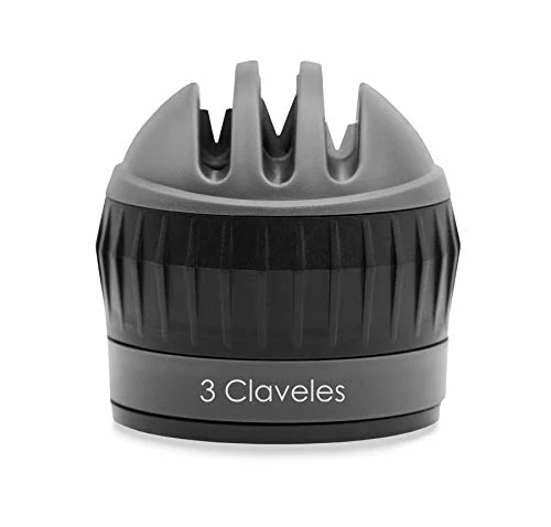 Afilador de cuchillos 3 Claveles con ventosa y 3 fases