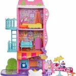 Apartamento Enchantimals City Tails de Palmer Pomeranian con figura y accesorios