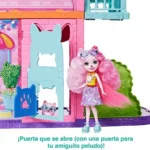 Apartamento Enchantimals City Tails de Palmer Pomeranian con figura y accesorios