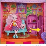Apartamento Enchantimals City Tails de Palmer Pomeranian con figura y accesorios