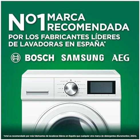 Ariel Pods Platinum detergente para lavadora, 76 cápsulas
