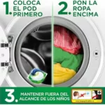 Ariel Pods Platinum detergente para lavadora, 76 cápsulas
