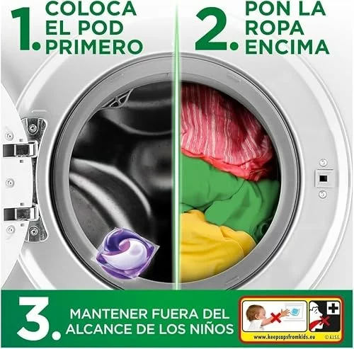 Ariel Todo en 1 PODS Brisa Marina y Jazmín 95 lavados