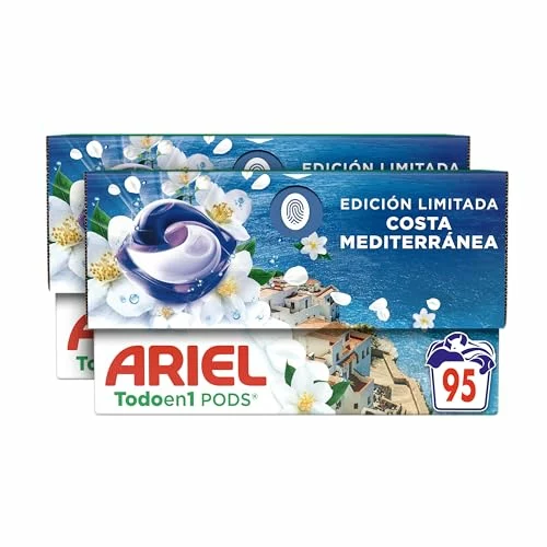 Ariel Todo en 1 PODS Brisa Marina y Jazmín 95 lavados