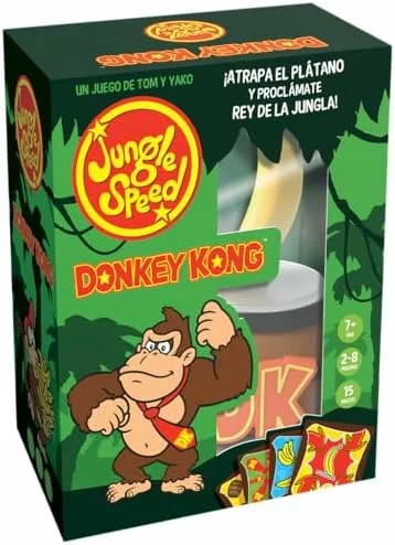 Asmodee Jungle Speed Donkey Kong juego de destreza