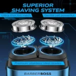BarberBoss miniafeitadora rotativa portátil para hombre