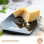 Báscula de cocina digital MasterChef de vidrio templado, 5 kg 4MM 5KG