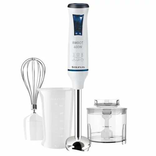 Batidora de mano Taurus Robot 600 Plus Inox 600W