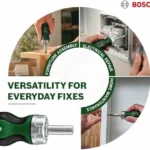 Bosch destornillador corto de trinquete con 6 puntas