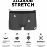 Boxers Pierre Cardin de algodón para hombre, lote de 4