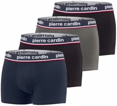Boxers Pierre Cardin de algodón para hombre, lote de 4